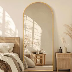 Gold Arch Full Length Mirror 71x28