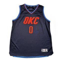 Mens Fanatics Jersey Westbrook OKC #0 XL