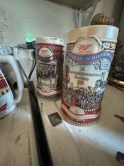 Miller High Life American Achievements Collector Beer Steins