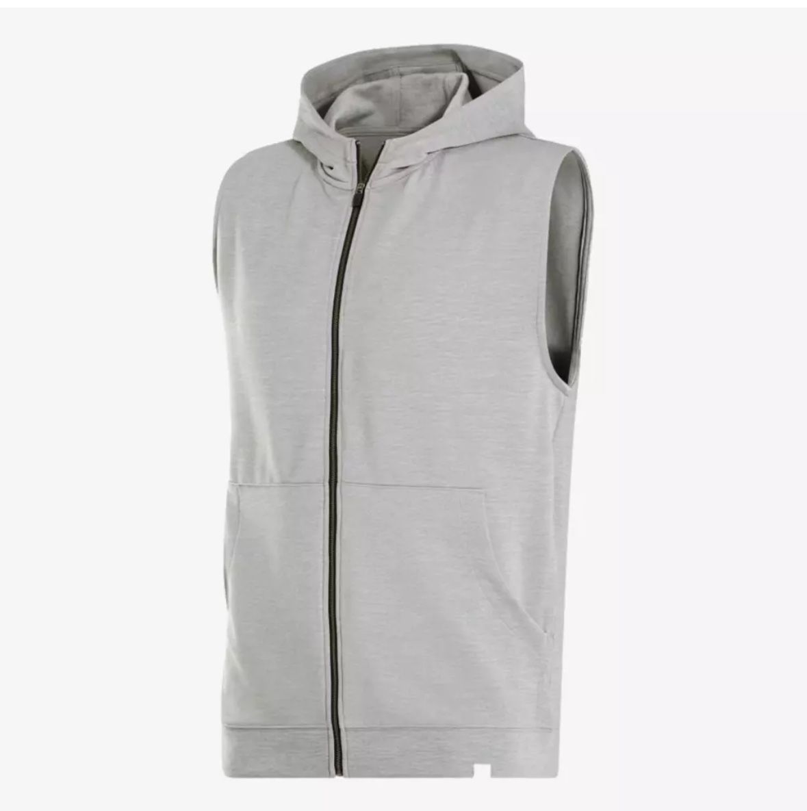 NWOT FootJoy Golf Full Zip Hoodie Best Heather Platinum 30436 Large