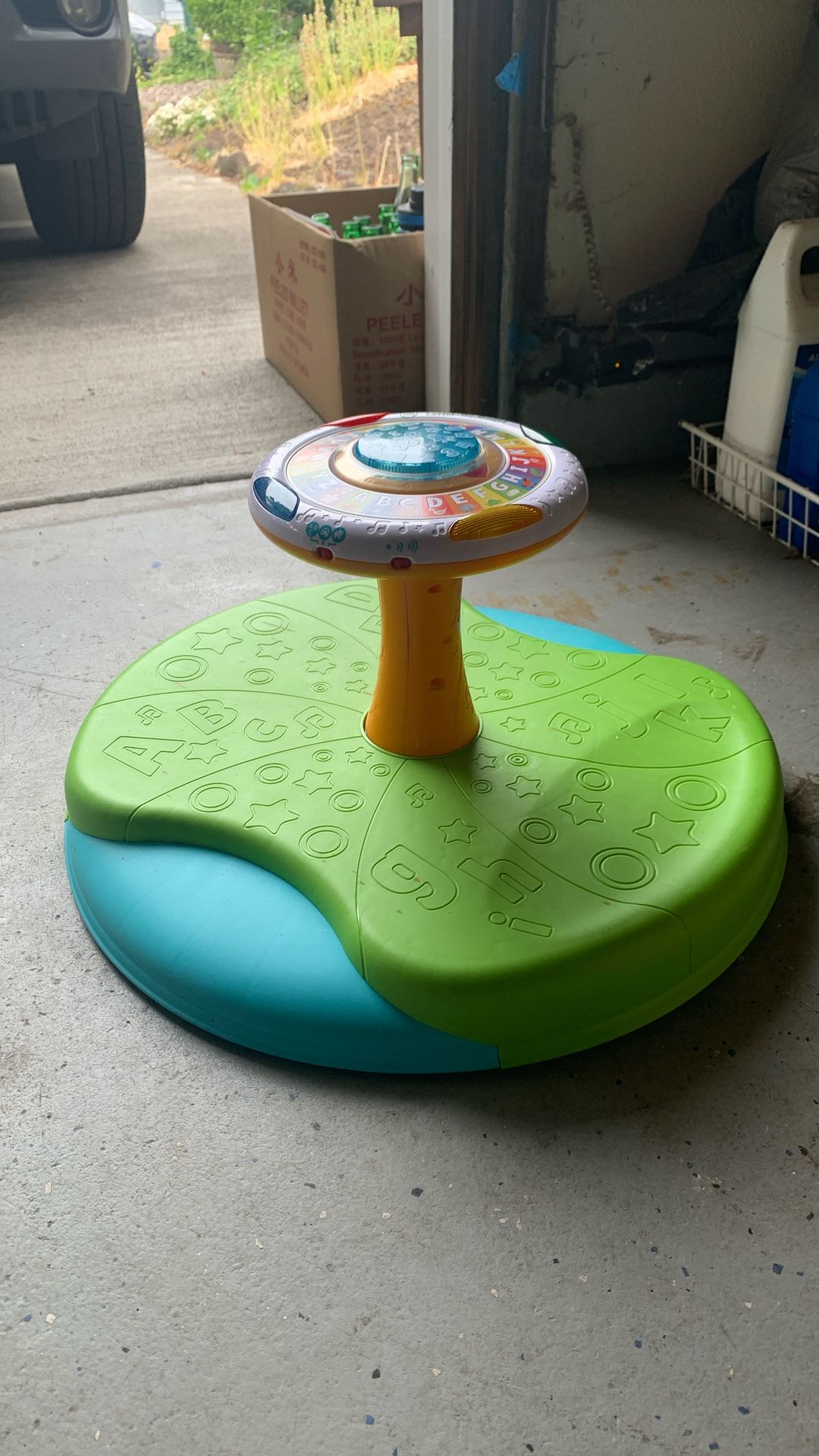 Leapfrog Letter Go Round Kid Interactive Learning Toy