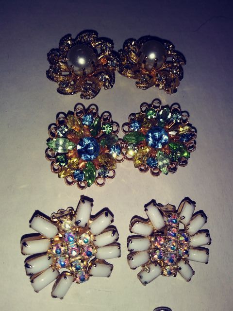 Women's antique earrings