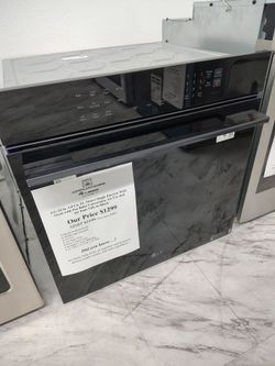 (50% Off Wall Ovens & Electric Ranges ends 7/5/26) $649.50 single electric wall oven
