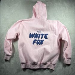 White Fox Volume 3 Women’sHoodie Size S\M Pink Essentials Grunge #3096