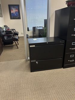 2 drawer storage and/or file cabinet