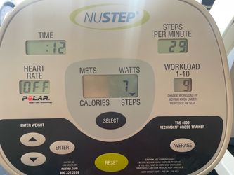 Nustep like new condition