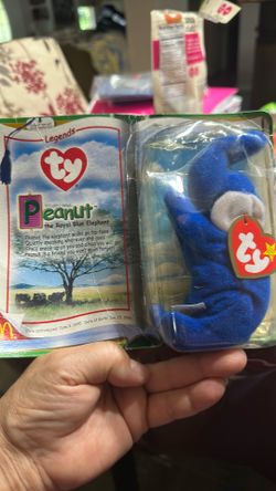 TY THE ROYAL BLUE ELEPHANT