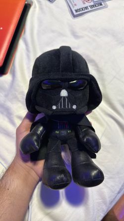 Star Wars Vader plushie.