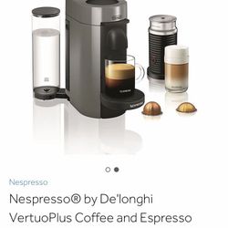 Nespresso virtuoline with frother