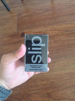 Slip Silk Hair Ties Black