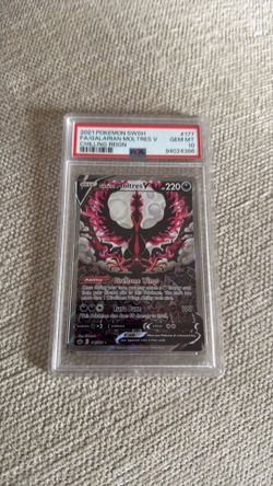 PSA 10 GEM MT Galarian moltres V
