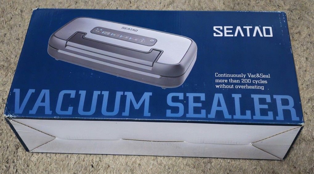 Food Vacuum
Sealer Machine (brand SEATÃO, 80Kpa)