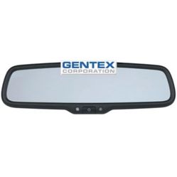 Gentex GENK2AM Auto-Dimming Rear View Mirror Black Replacement For Volkswagen