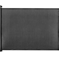 Retractable Baby Gates, Mesh Dog Gate for Doorways, 33.6" Tall, Expands to 55" Wide,Pet Safety