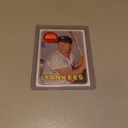 1969 Topps Mickey Mantle 