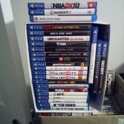 25 PS4 GAMES