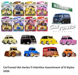 Car tuned series 11 complete VW diecast