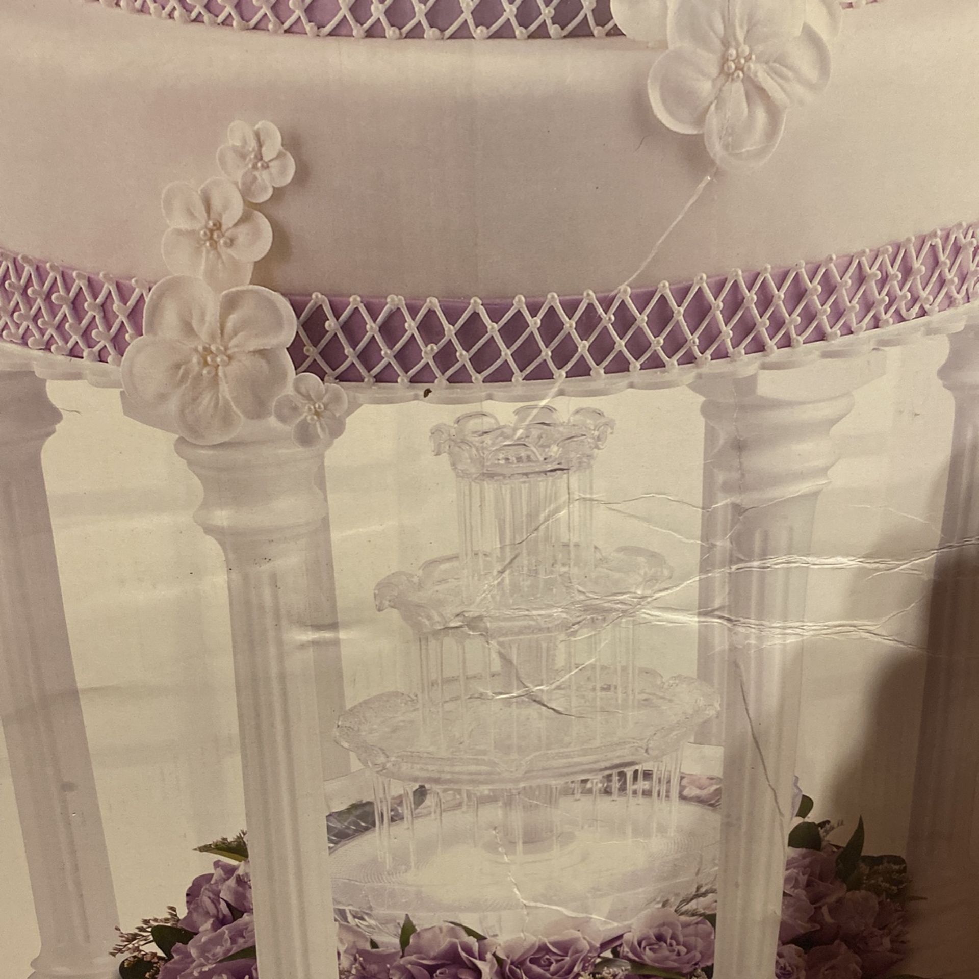 Roman Column Wedding Cake Stand