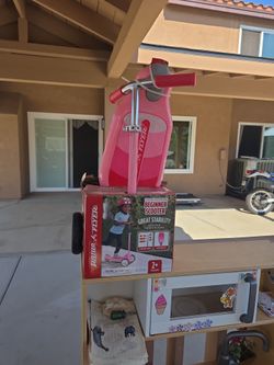 Radio flyer scooter pink