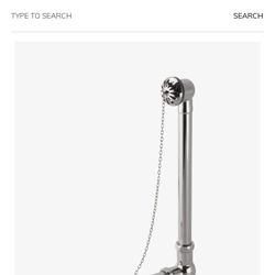 Waterworks Universal Drain Plug Waste and Overflow 