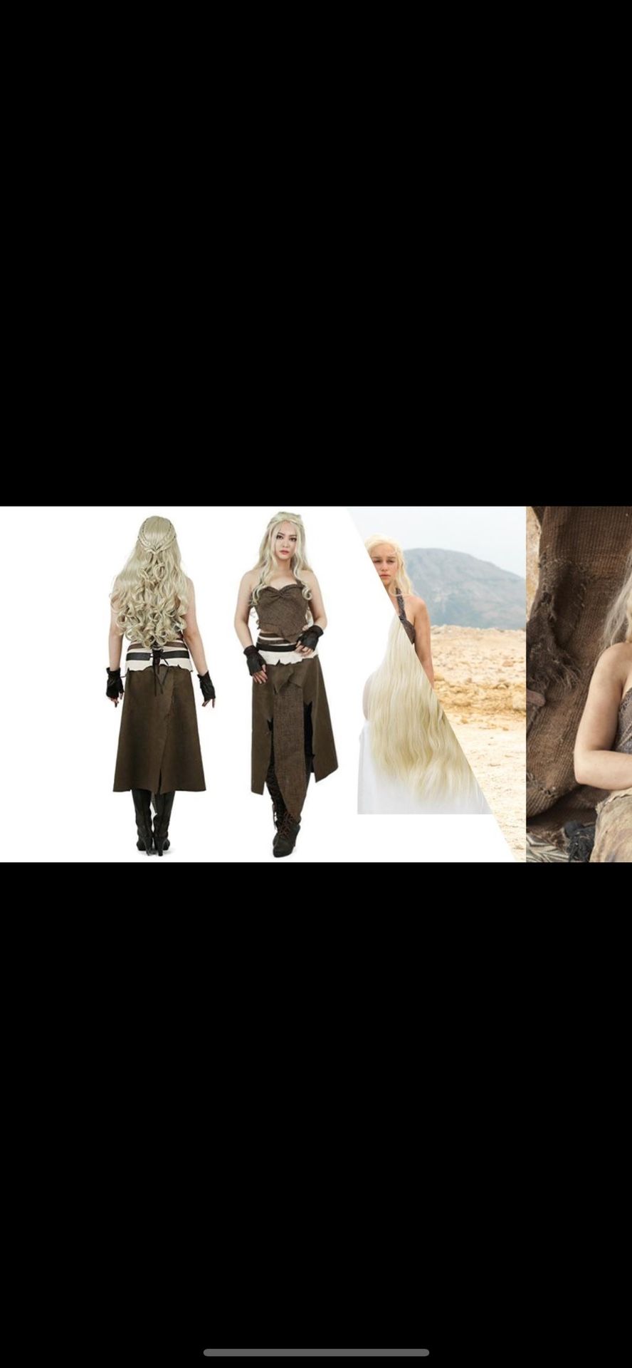 Halloween Costume : Game of Thrones: Daenerys Targaryen