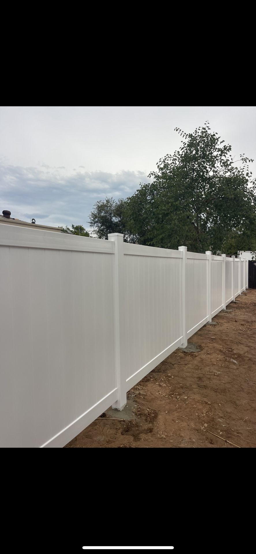 Vinyl Fence