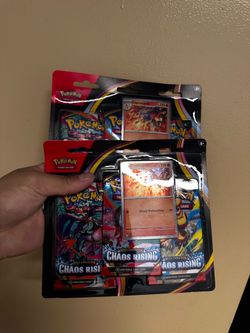 2x Chaos Rising 3 Pack Blisters