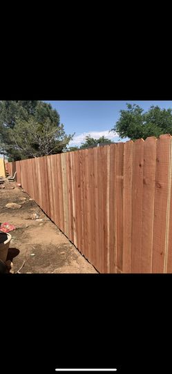 Wood Fence Pickett Fence