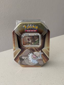 Pokémon TCG Triple Whammy Slaking Collector's Tin Factory Sealed