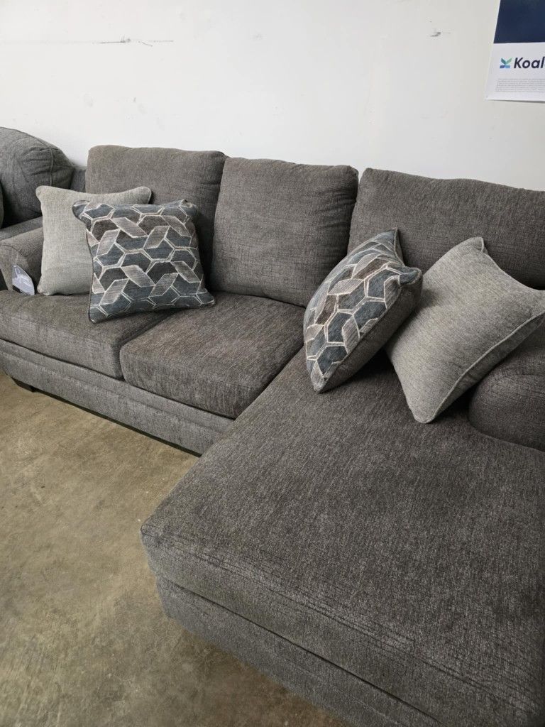 New Brown Sofa Chaise