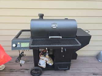 Oklahoma Joe Tahoma 900 Gravity Feed Offset Smoker