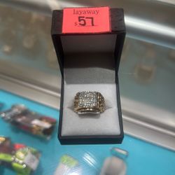 10kt 6.3 Gram Nugget Ring 