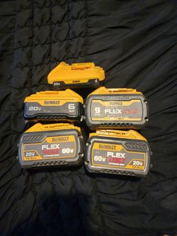 Dewalt baterries