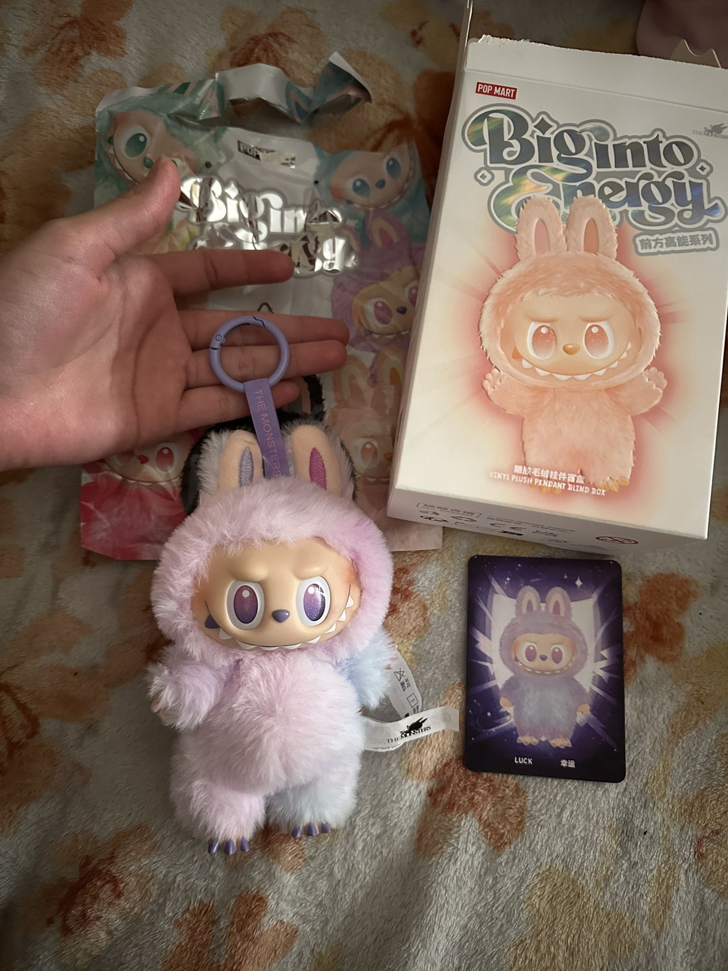 NEW AUTHENTIC LABUBU BIG INTO ENERGY
