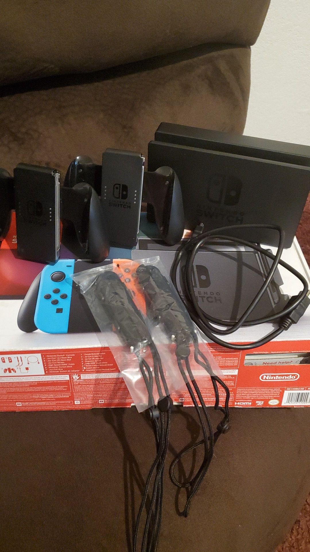 NINTENDO SWITCH ACCESSORIES ( NO CONSOLE)