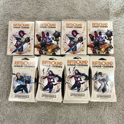 Riftbound Spiritforged Sleeved Boosters and Champion Decks