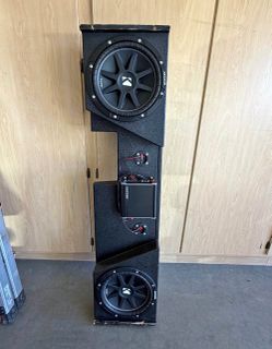 Kicker subwoofer & amp