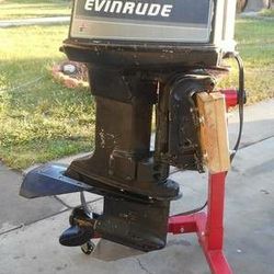 Evinrude 90 HP outboard motor "working & complete"