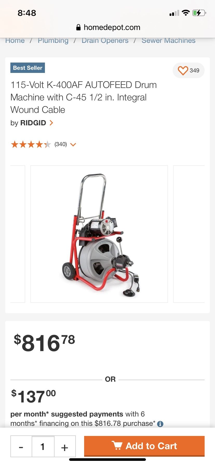 RIDGID Sneak