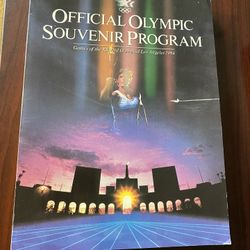 Official Olympic Souvenir Program, Los Angeles 1984, Great Olympic History !!