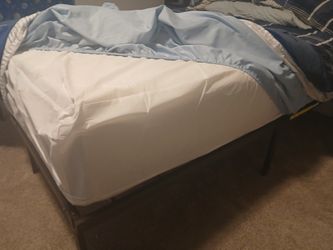 Thick/Soft And Comfortable PUFFY BRAND MATTRESS  WITH FRAME STAND