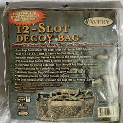 Decoy Bag  Avery 12 Slot Decoy Bag “poncho” Conversion