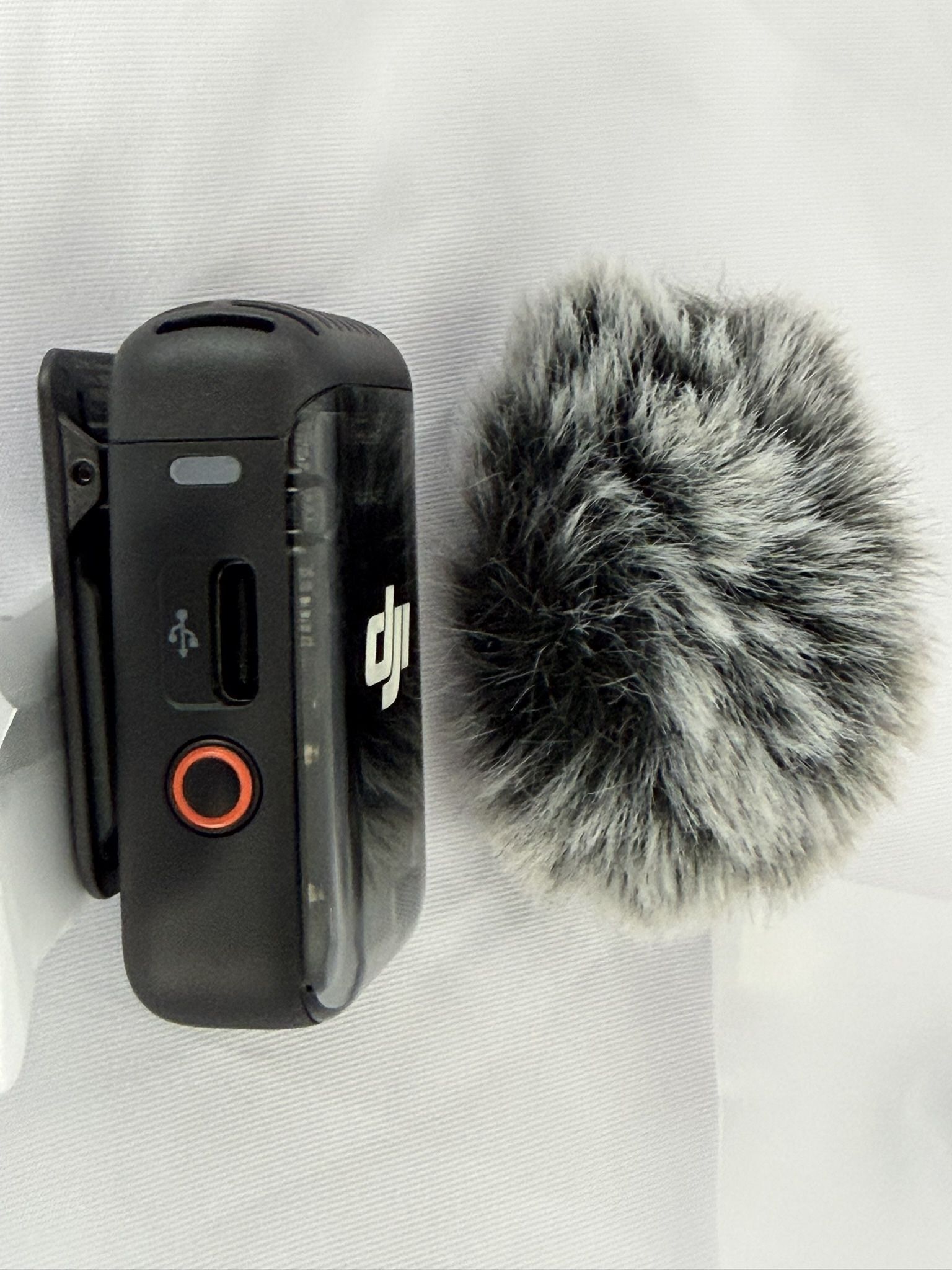 DJI Mic 2 Transmitter (New / Never Used – Includes Wind Muff)