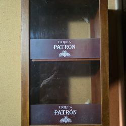 Patrón Tequila Wooden Display Cabinet – Bar Decor / Liquor Shelf - $35 OBO