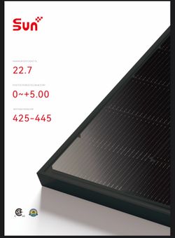 Brand New Sunplus 445W Solar Panels