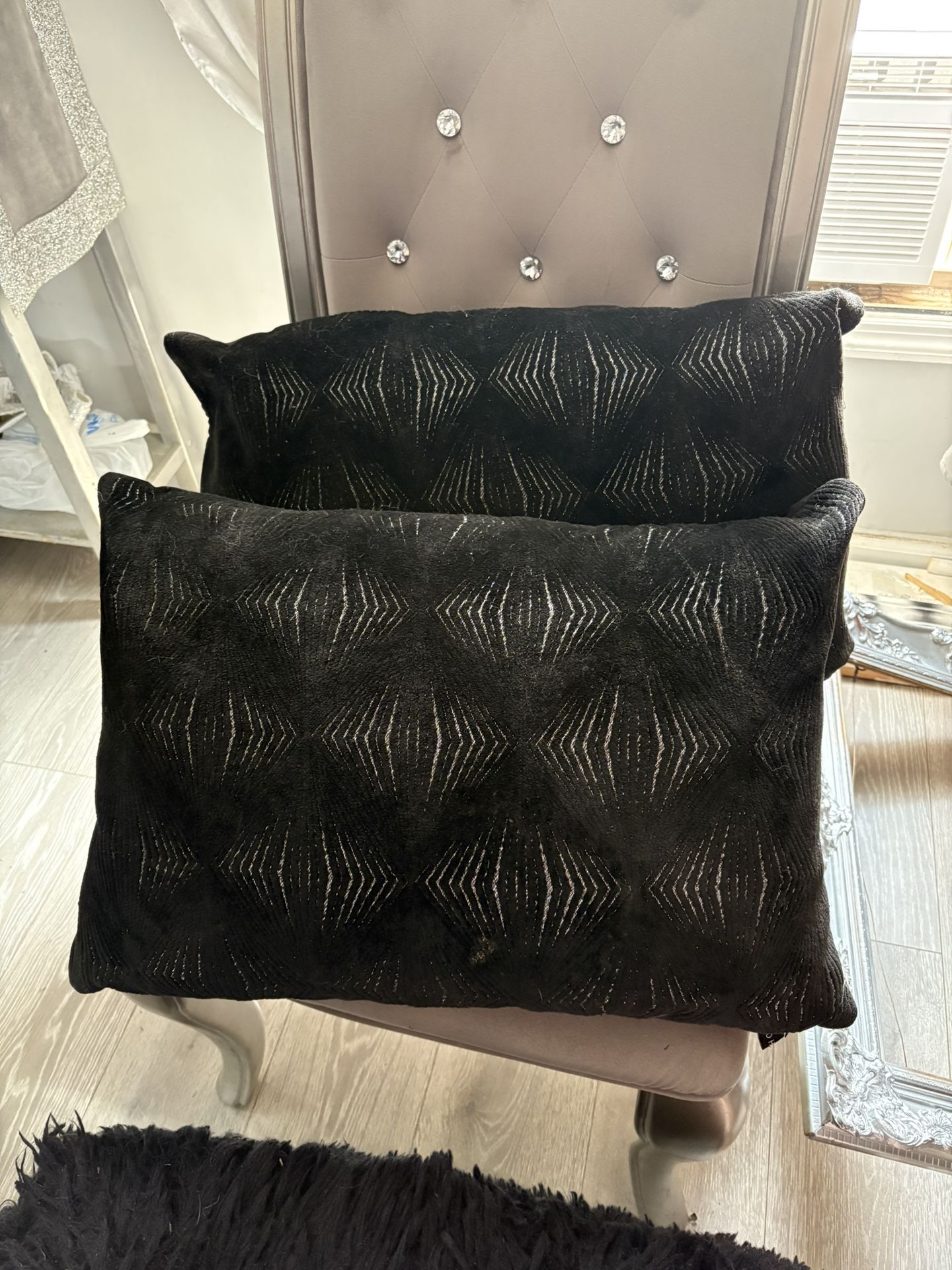 Two Pillow Throws 