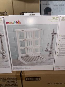 Munchkin Tidy Dry Space Saving Vertical Bottle Drying Rack
