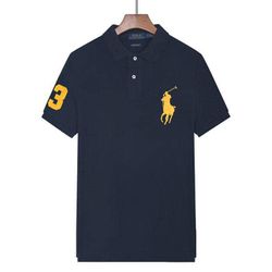 Polo Ralph Lauren Men’s Custom Slim Fit Mesh Polo Shirt. Big Pony
