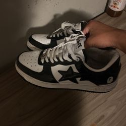 9.5 black bapestas 