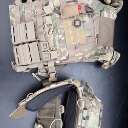 Airsoft Vest and belt